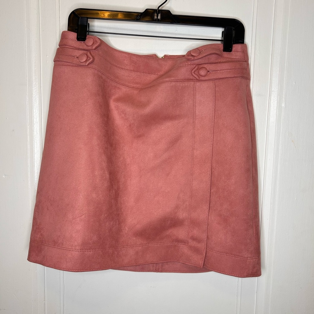 White House Black Market Pink Mini Skirt